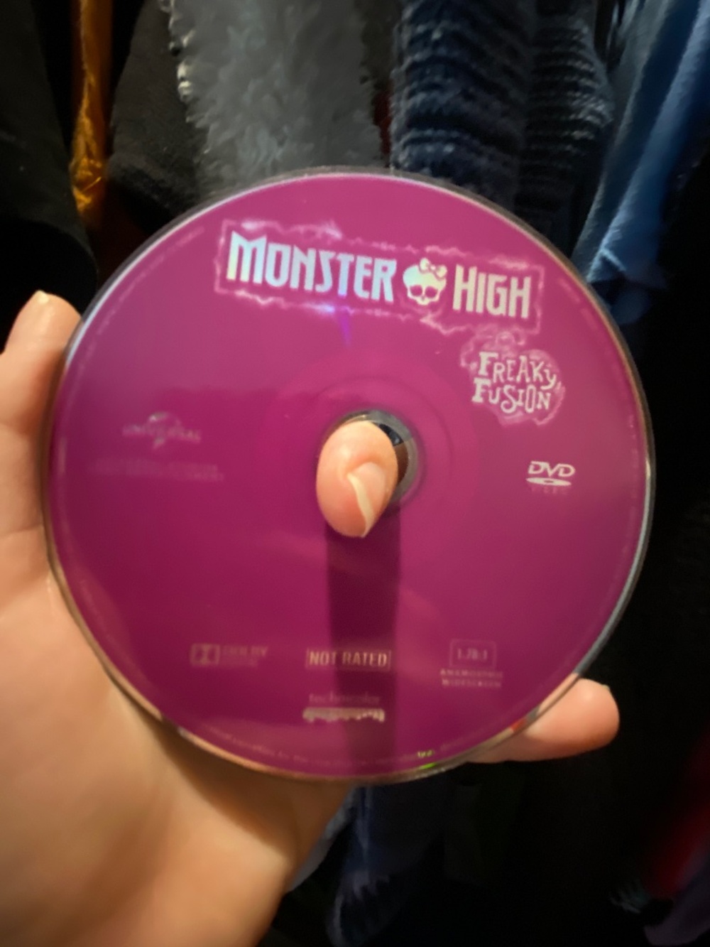 Monster High freaky fusion DVD